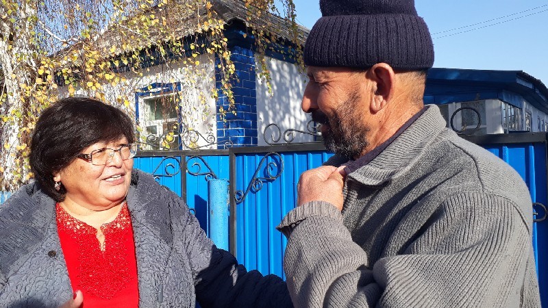 Сабира АБИТОВА и Мадикарим НИЯЗТАЕВ.