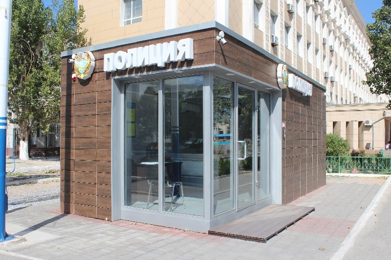 Стационарный пост быстро устанавливается в любой точке города.