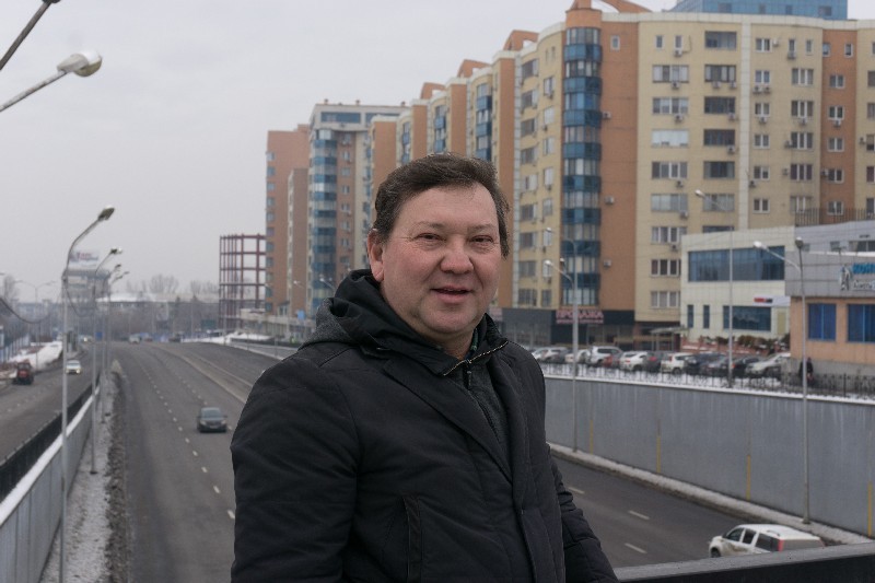 Сакен Сейфуллин на проспекте Сакена Сейфуллина.