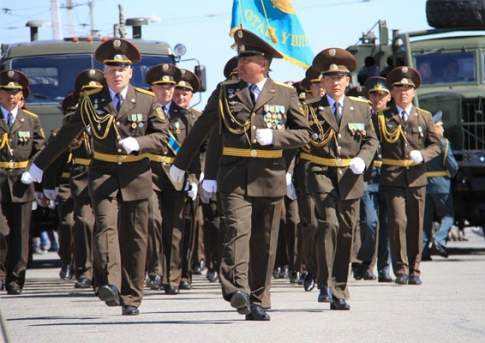 Военный парад состоится в Астане 7 мая