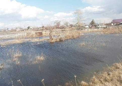 Уральск оказался подтоплен талыми водами