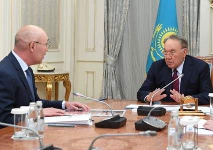 Назарбаеву рассказали о ходе становления МФЦА