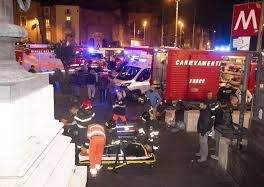 19 человек пострадали в результате обрушения эскалатора в римском метро