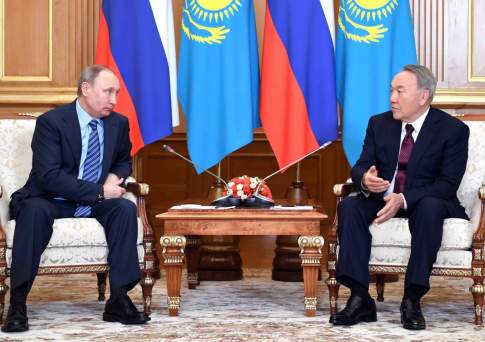 Президенты Казахстана и России в ходе встречи в Алматы обсудили вопросы двустороннего сотрудничества
