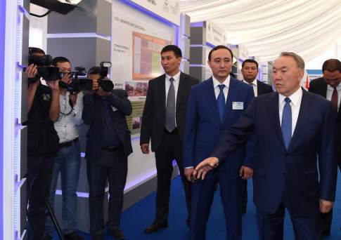 Назарбаева проинформировали о ходе выполнения в Жамбылской области программы индустриально-инновационного развития