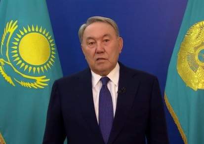 Назарбаев записал обращение к казахстанцам