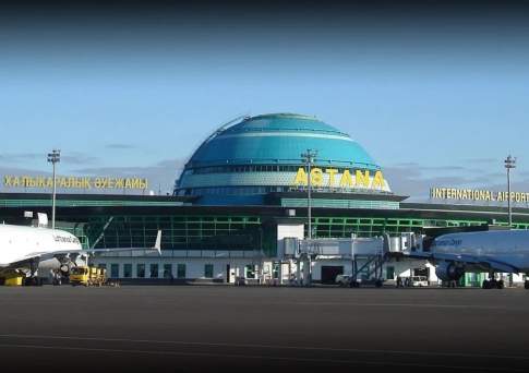 Аэропорт Nursultan Nazarbayev временно закрыт в связи с метеоусловиями