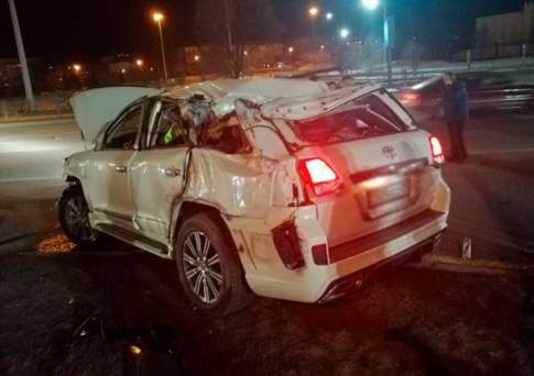 Авария на Аль-Фараби в Алматы – за рулем внедорожника был экс-полицейский