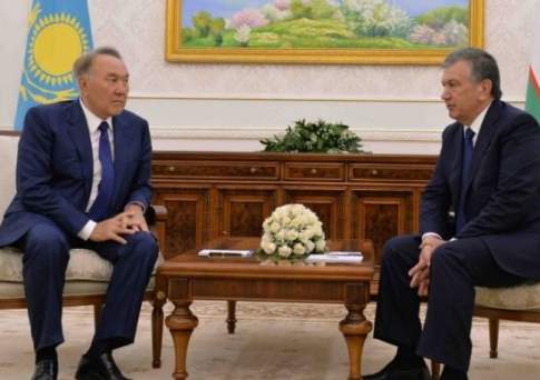 Назарбаев поздравил Мирзиёева с победой на выборах президента Узбекистана