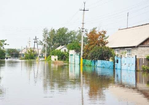 Пришла вода -  затворяй ворота