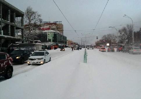 Вьюгой сдуло
