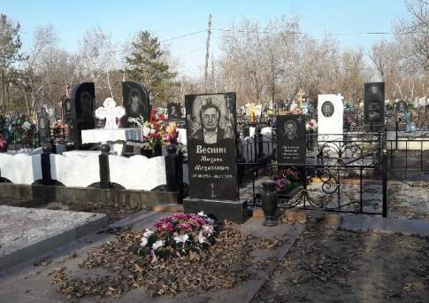 Суета на Суворовском кладбище