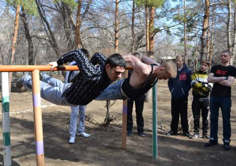 Сам себе штанга
